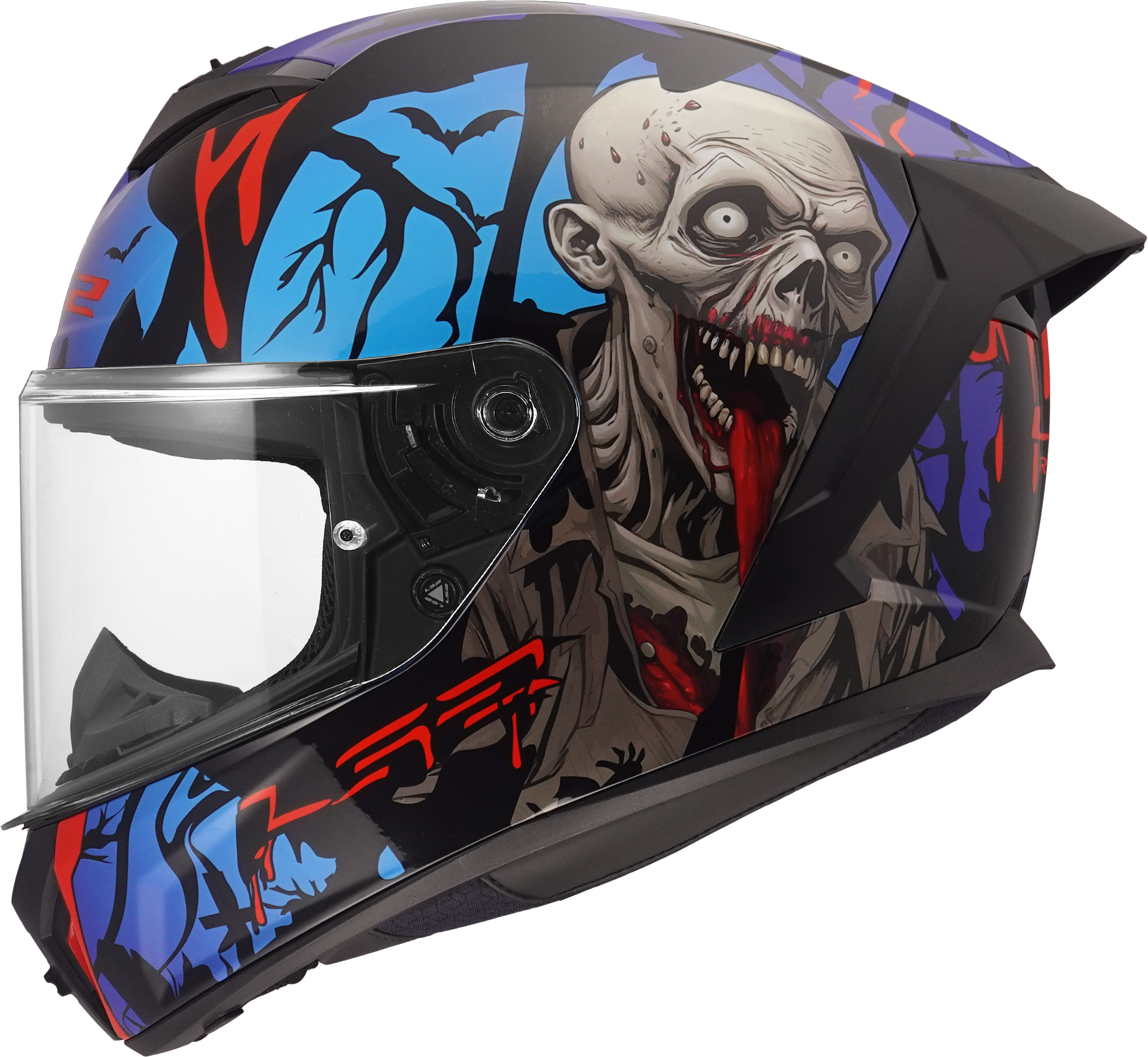 FF820 RAPID III ZOMBIE II RED BLUE